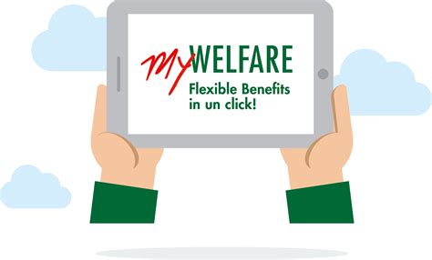 MyWelfare Homepage.